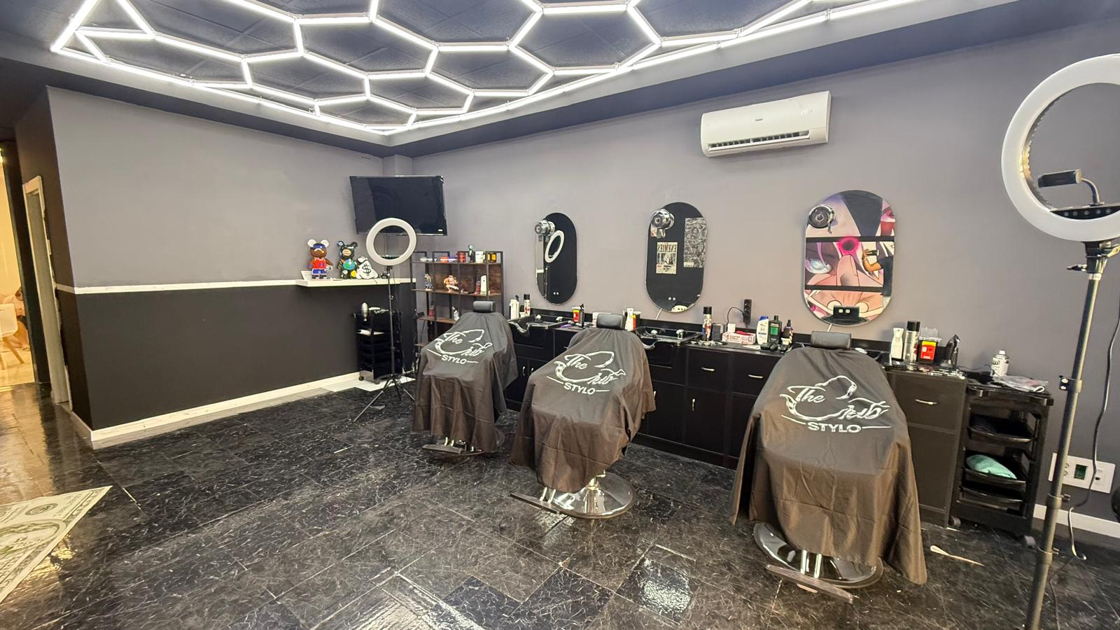 The Crib Stylo Barber Studio — interior