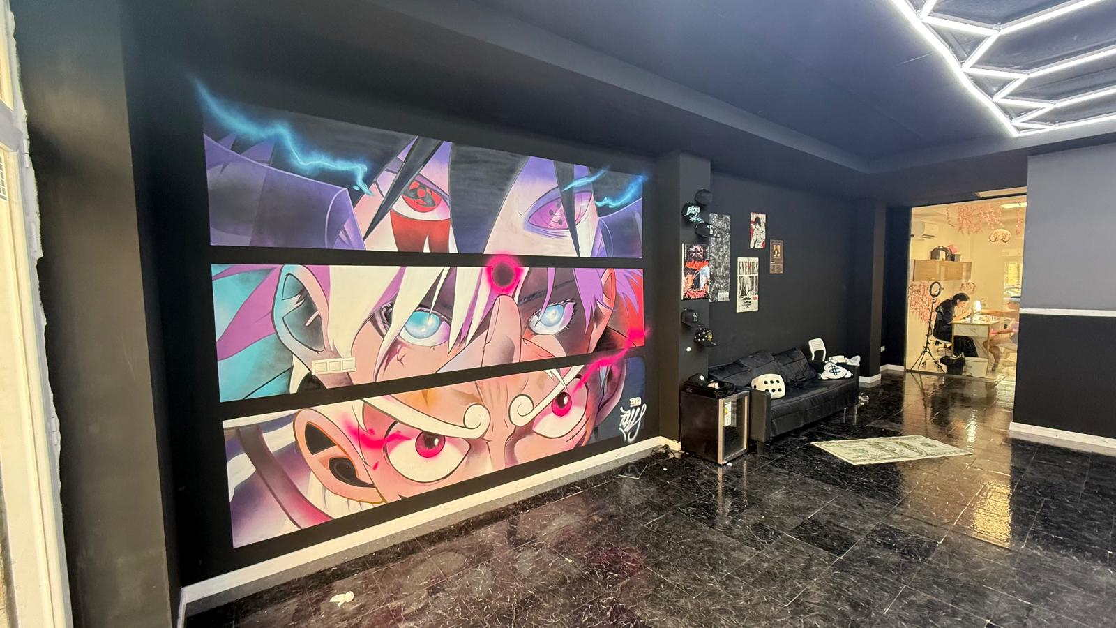 The Crib — mural anime